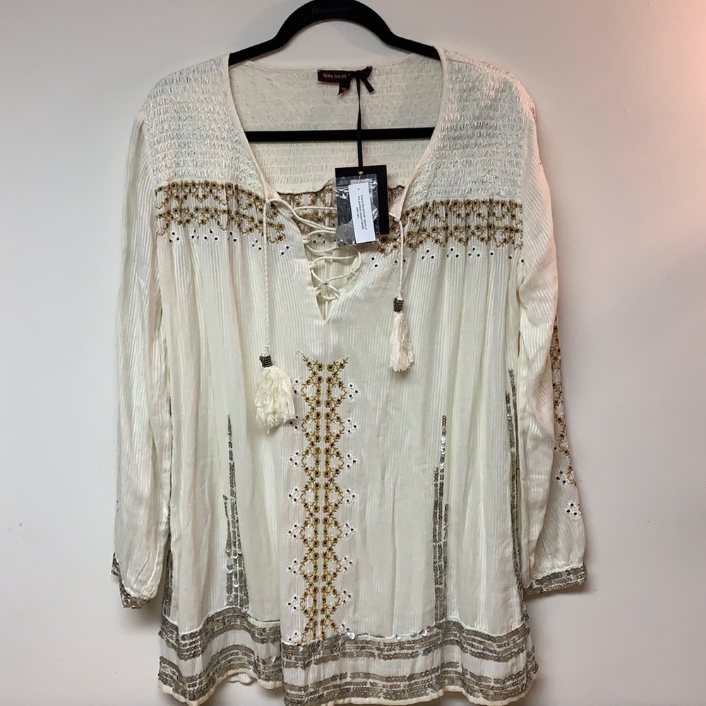 Kate moss bohemian sequins dress
